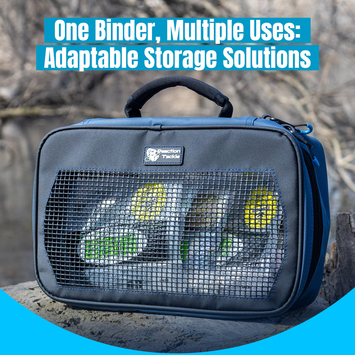 Reaction Tackle Breathable Mesh Bait Binder &amp; Tackle Storage
