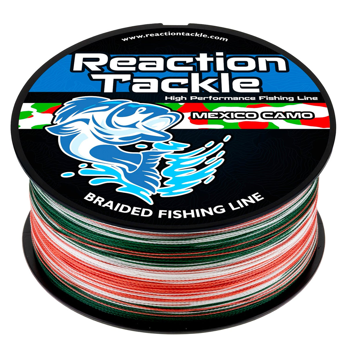 Reaction Tackle Braided Fishing Line – Mexico Camo