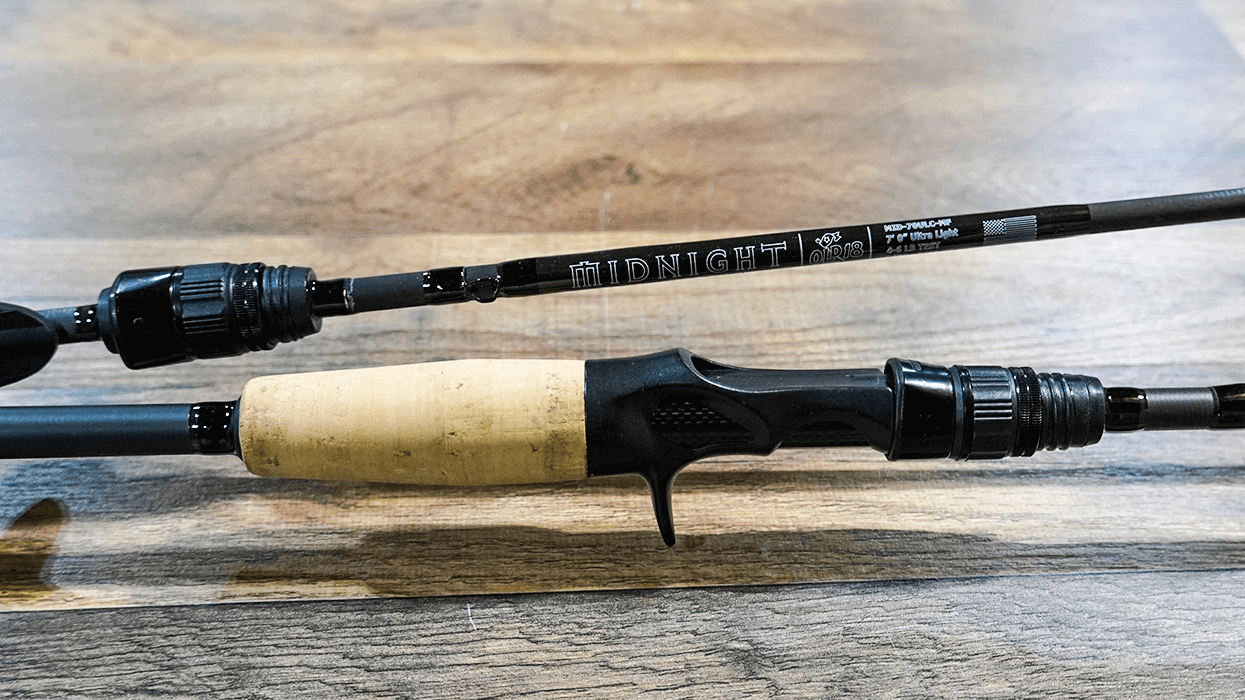 Baitcasting Fishing Rods Midnight 7’0″ Ultra-Light Casting Rod – Mod-Fast Action Midnight 7’0″ UL Casting Rod – Mod-Fast – Pescador Fishing Supply