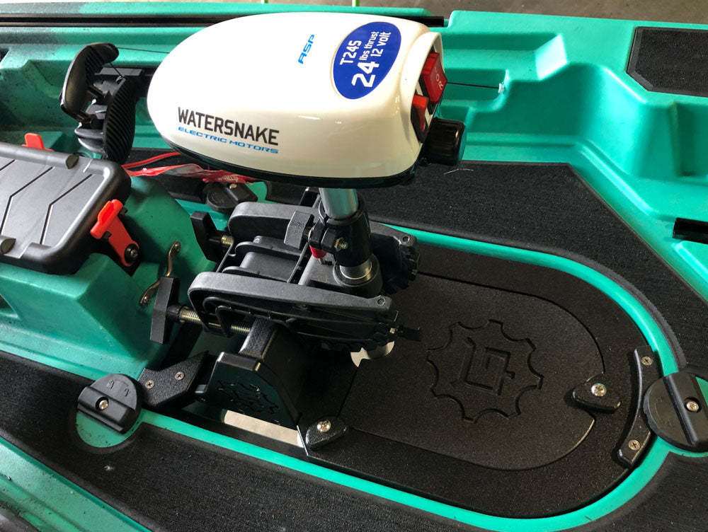 YakGadget PodMount™ for Vibe Shearwater 125 with Splash Plate