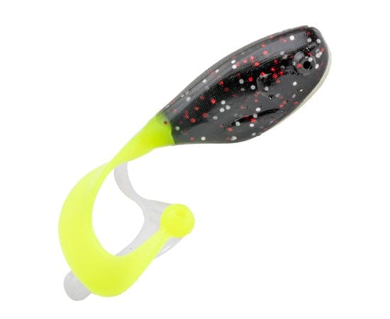 Baits Mr. Crappie Crappie Cutter Tuxedo Black Chartreuse Glow Mr. Crappie Crappie Cutter - Pescador Fishing Supply