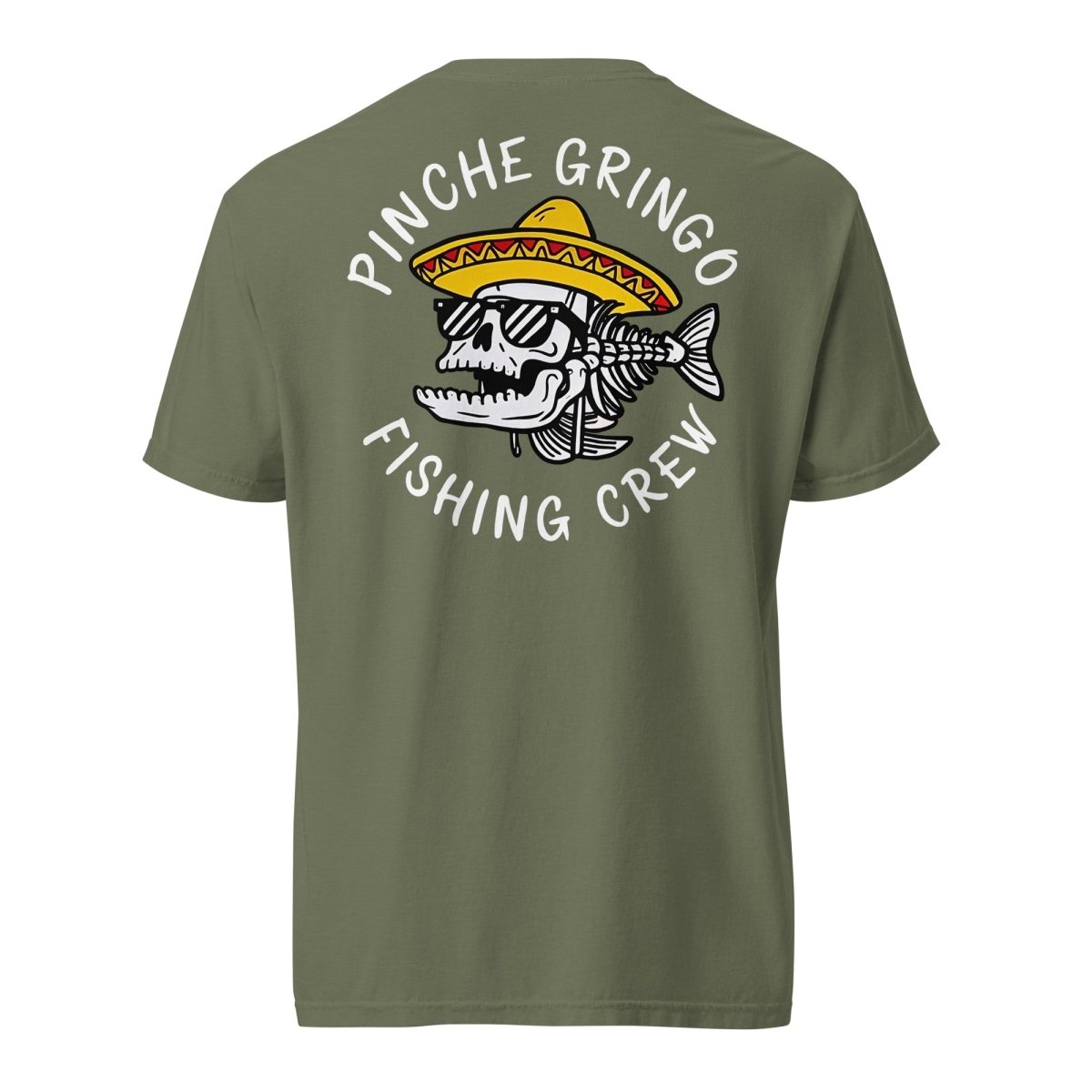 Pinche Gringo Official Fishing Crew Shirt – Premium Cotton Tee