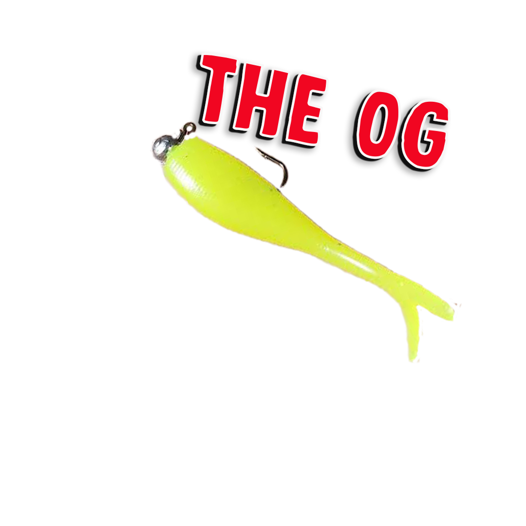 Crappie Man Jigs THE OG fork-tail crappie minnow bait