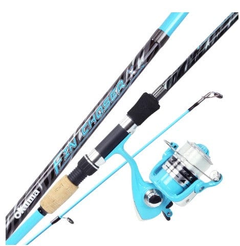 Rods Okuma Fin Chaser X Spinning Combo 6&#39;6&quot; Sky Blue Okuma Fin Chaser X Spinning Combo - Pescador Fishing Supply