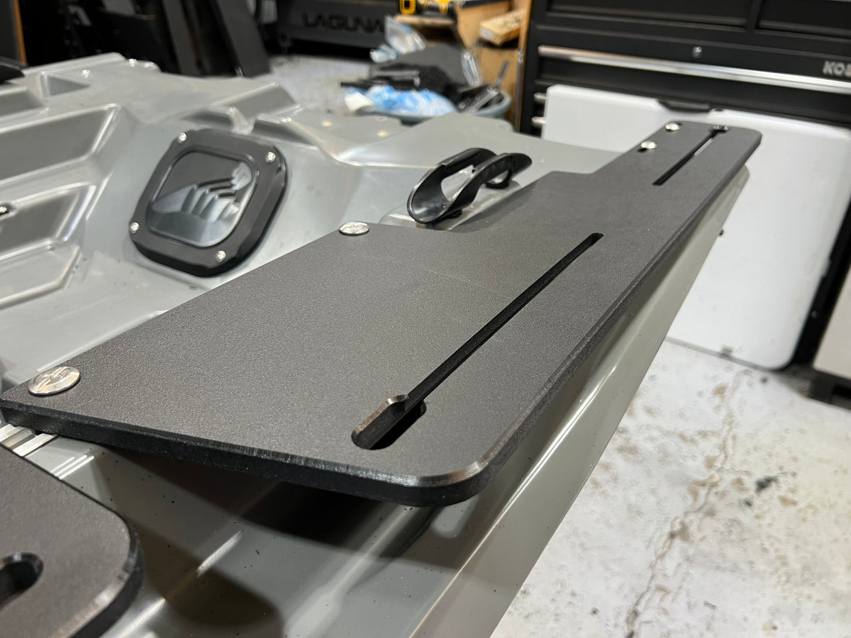 Kayak Stern Plates One Objective Bonafide XTR 130 Mega Stern Plate XTR 130 Mega Stern Plate – Left or Right Kayak Rigging Plate