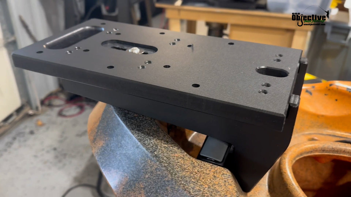 Bow Mount Plates One Objective Bow Mount Trolling Motor Plates OldTown Sportsman 106 Powered By Minn Kota Bow Mount Trolling Motor Plate – One Objective Universal Fit