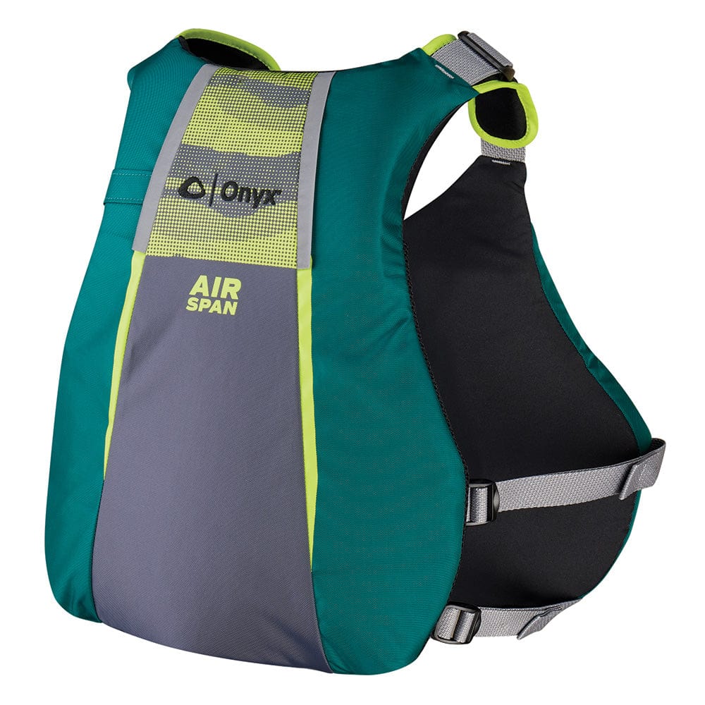 Kayak Accessories Onyx Airspan Angler Life Jacket - M/L - Green Onyx Airspan Angler Life Jacket - Pescador Fishing Supply