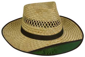 Apparel Outdoor Cap Straw Sun Hat w/Visor Outdoor Cap Straw Sun Hat - Pescador Fishing Supply