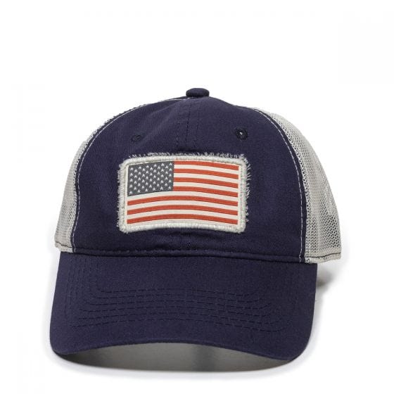 Accessories &amp; Gear Outdoor Cap US Flag Unstructured Fishing Hat