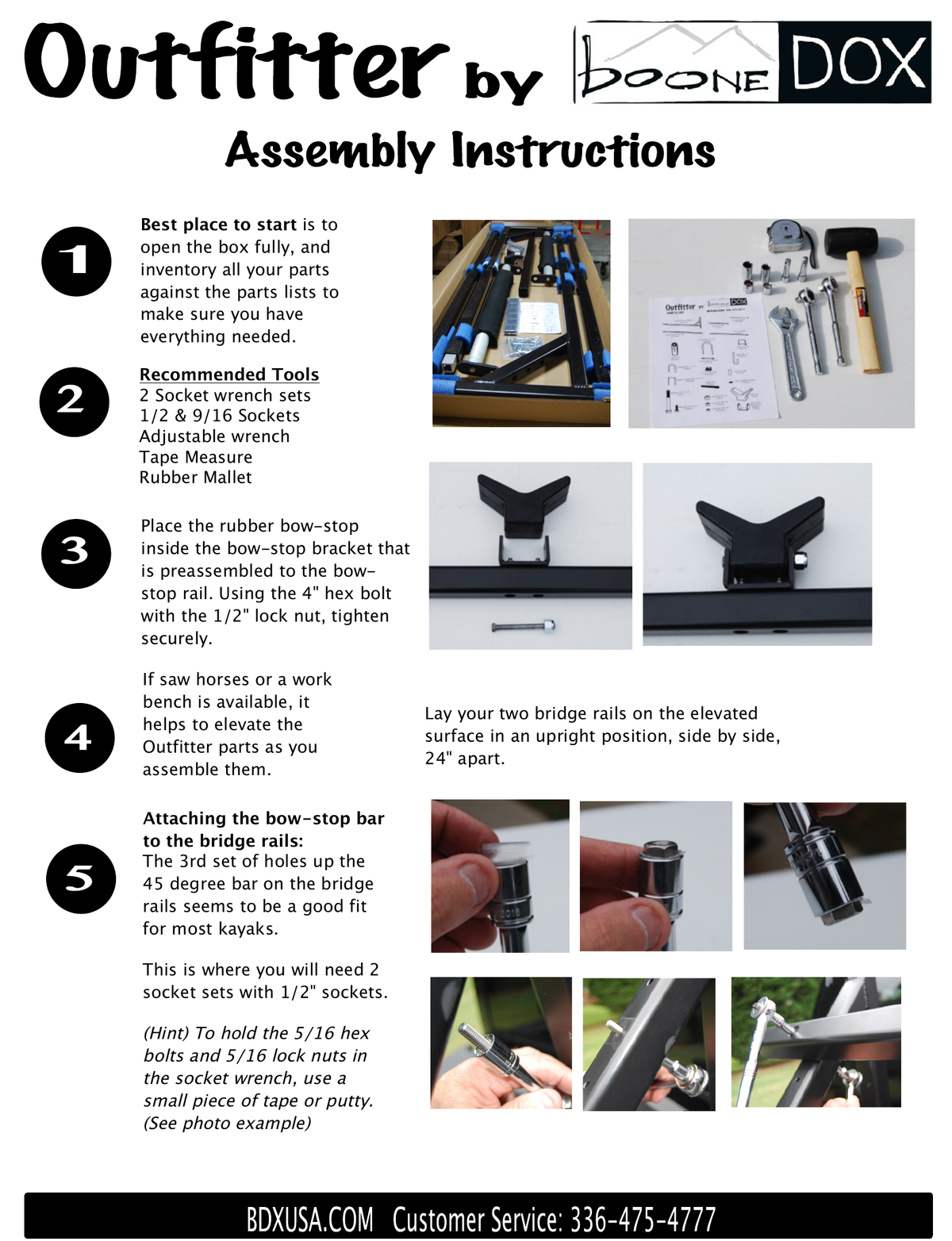 Boonedox Outfitter Truck Bed Kayak Rack