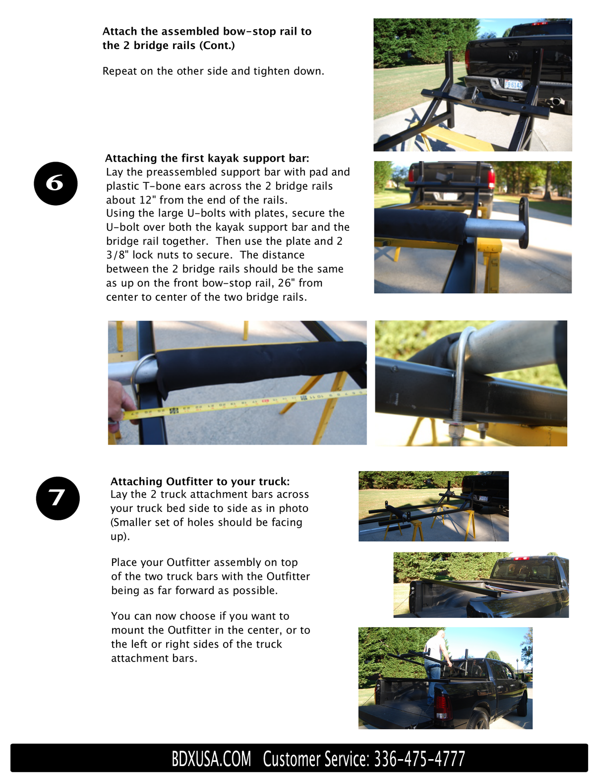 Boonedox Outfitter Truck Bed Kayak Rack