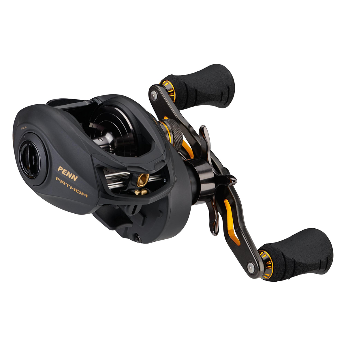 Baitcasting Reels Penn Fathom Low Profile Baitcasting Reel FTH200LPLH (Left) Penn Fathom Low Profile Baitcasting Reel - Pescador Fishing Supply