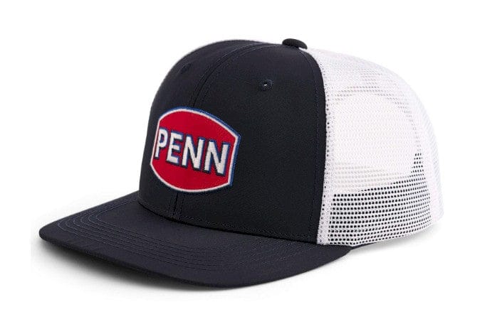 Fishing Hats Penn Fishing Hats & Visor – Performance Sun Protection Headwear Performance Trucker Hat Navy/White Penn Fishing Hats & Visor – Pescador Fishing Supply