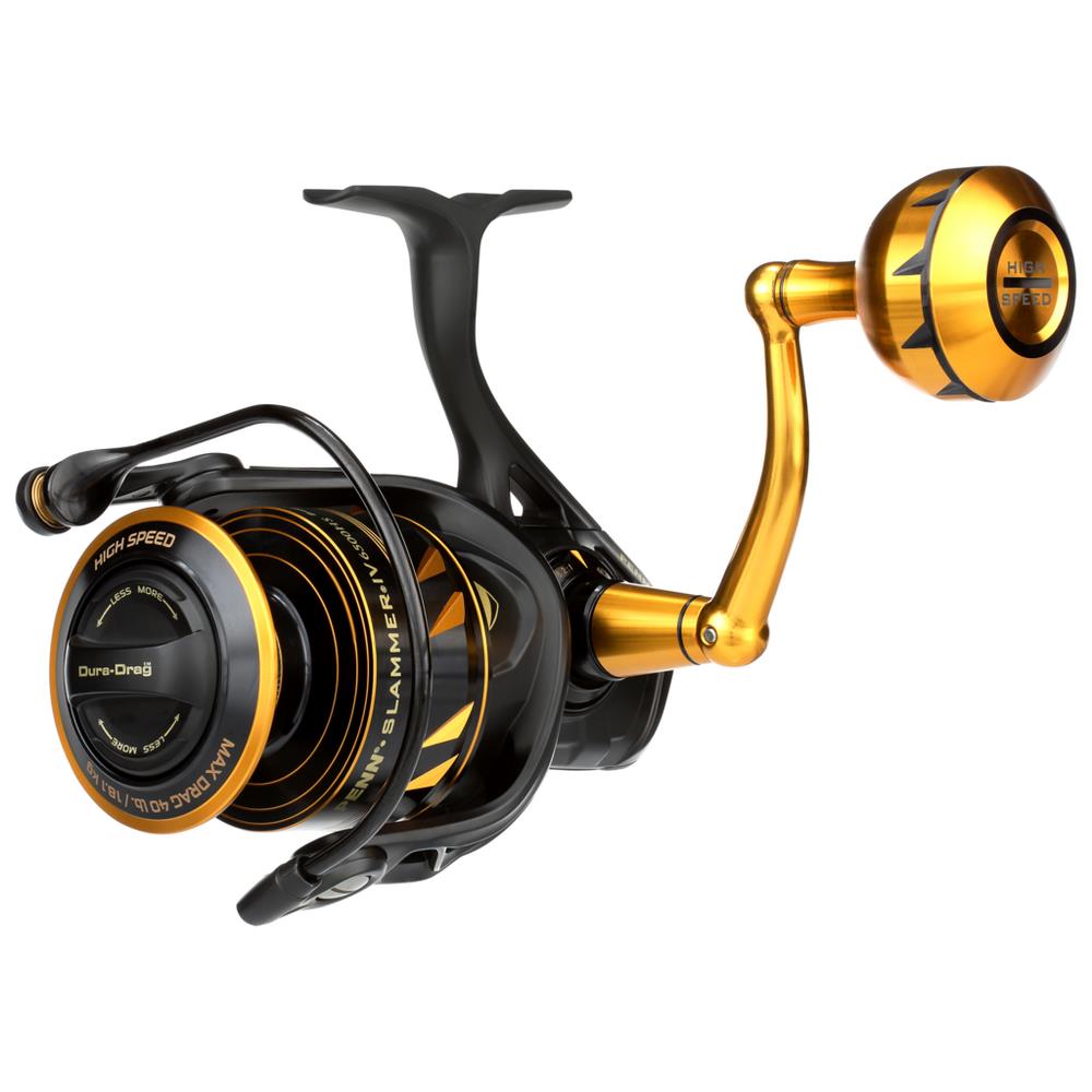 Spinning Reel Penn Slammer IV Spinning Reels SLAIV6500HS Penn Slammer IV Spinning Reels – Pescador Fishing Supply