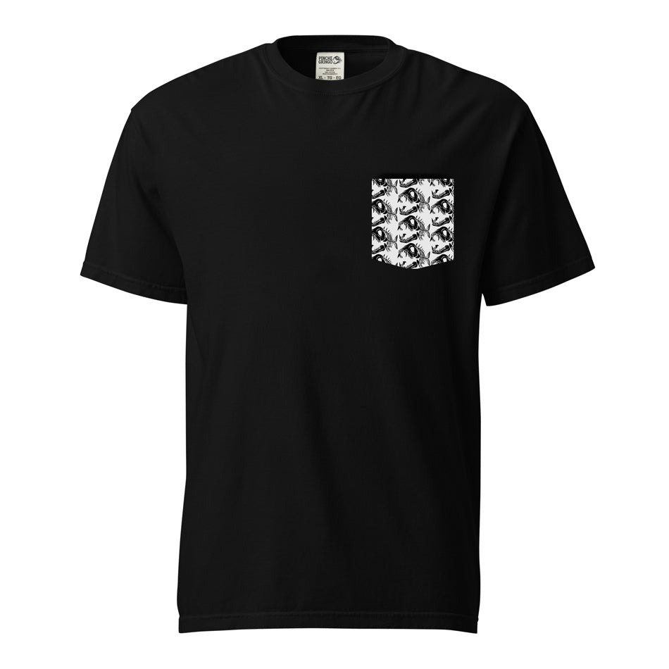 Pinche Gringo Bonefish Pocket Shirt – Premium Cotton Pocket Tee