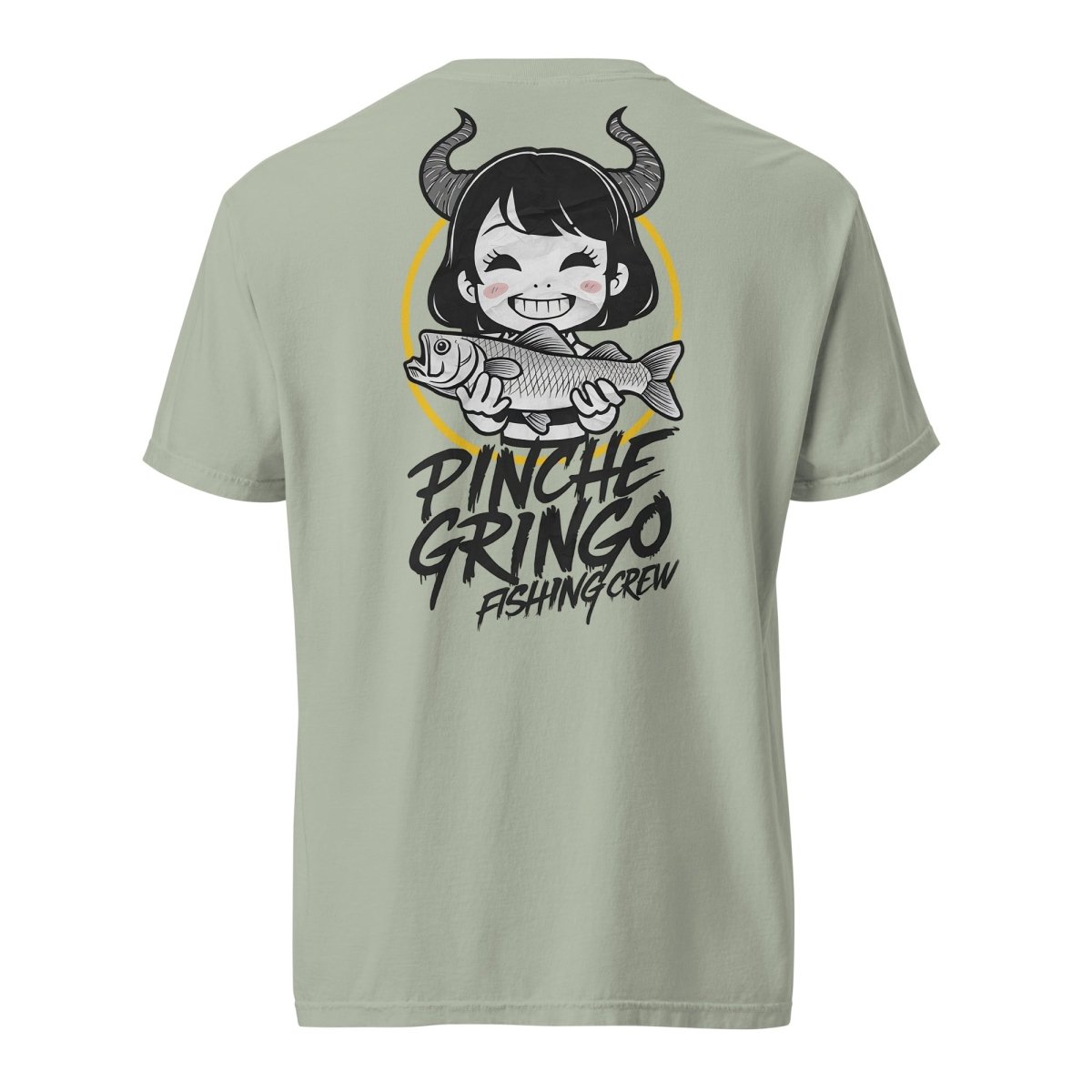Pinche Gringo Demon Fisher Anime Shirt – Premium Cotton Tee