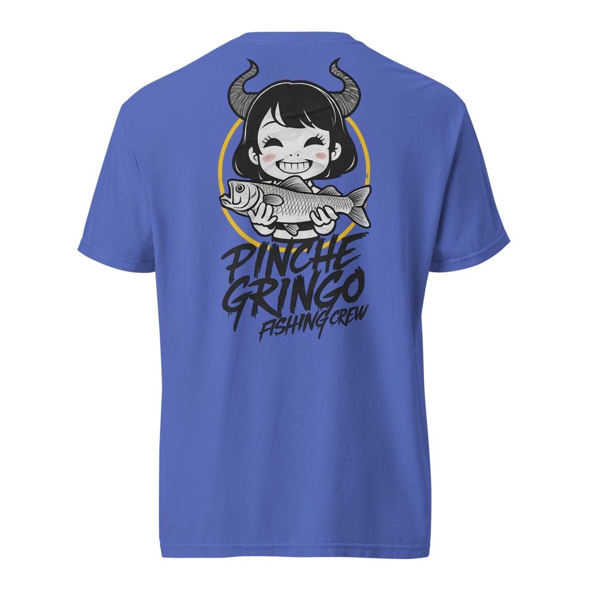 Pinche Gringo Demon Fisher Anime Shirt – Premium Cotton Tee