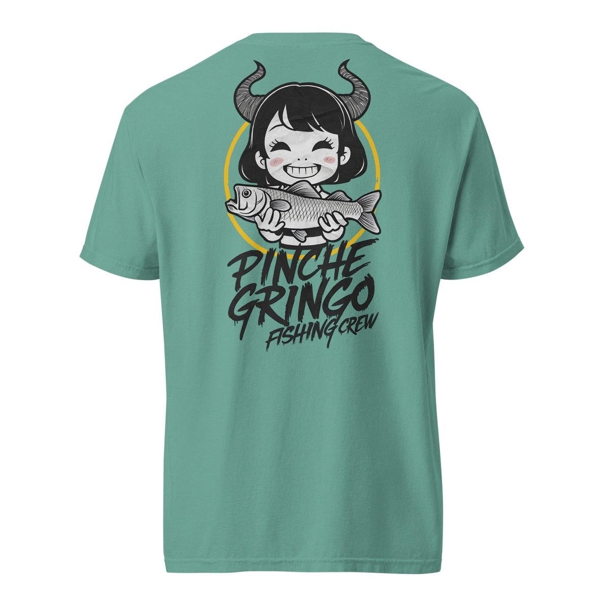 Pinche Gringo Demon Fisher Anime Shirt – Premium Cotton Tee