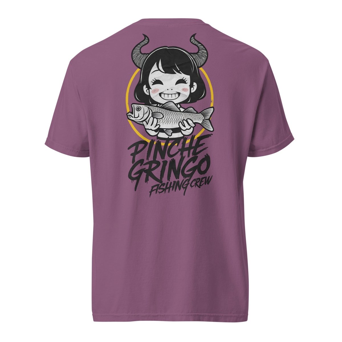 Pinche Gringo Demon Fisher Anime Shirt – Premium Cotton Tee