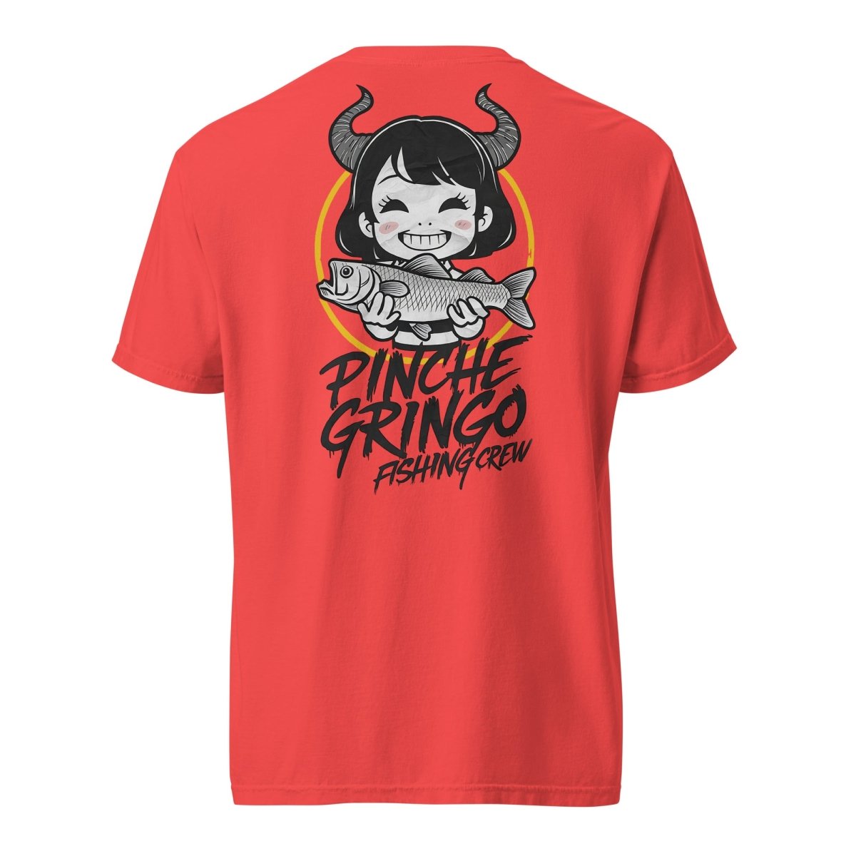 Pinche Gringo Demon Fisher Anime Shirt – Premium Cotton Tee