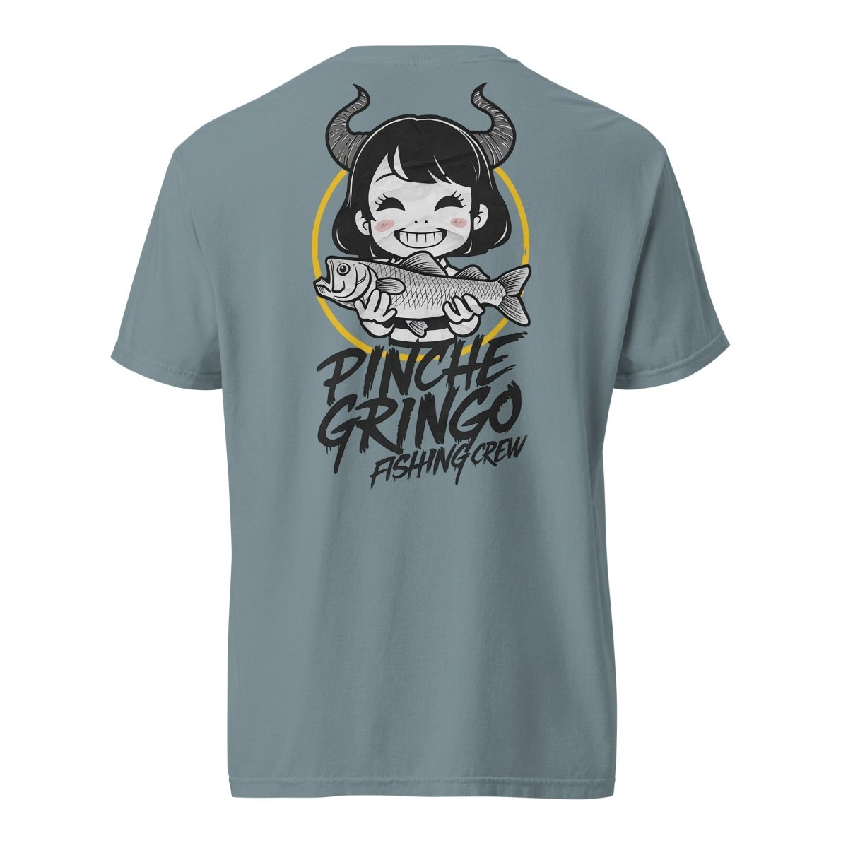 Pinche Gringo Demon Fisher Anime Shirt – Premium Cotton Tee