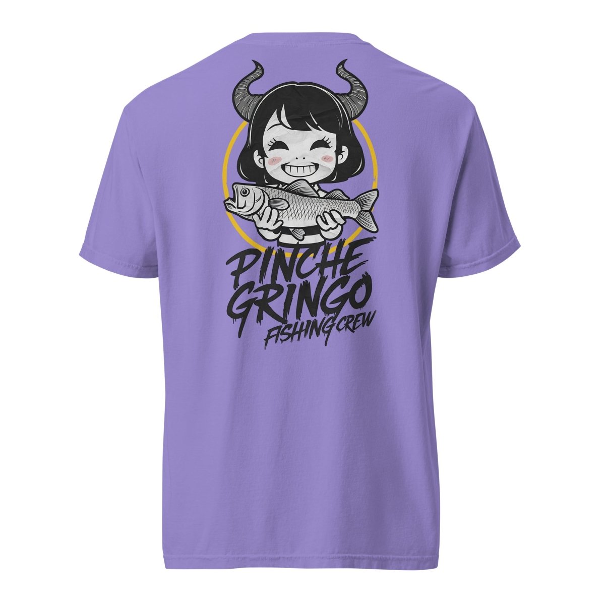 Pinche Gringo Demon Fisher Anime Shirt – Premium Cotton Tee