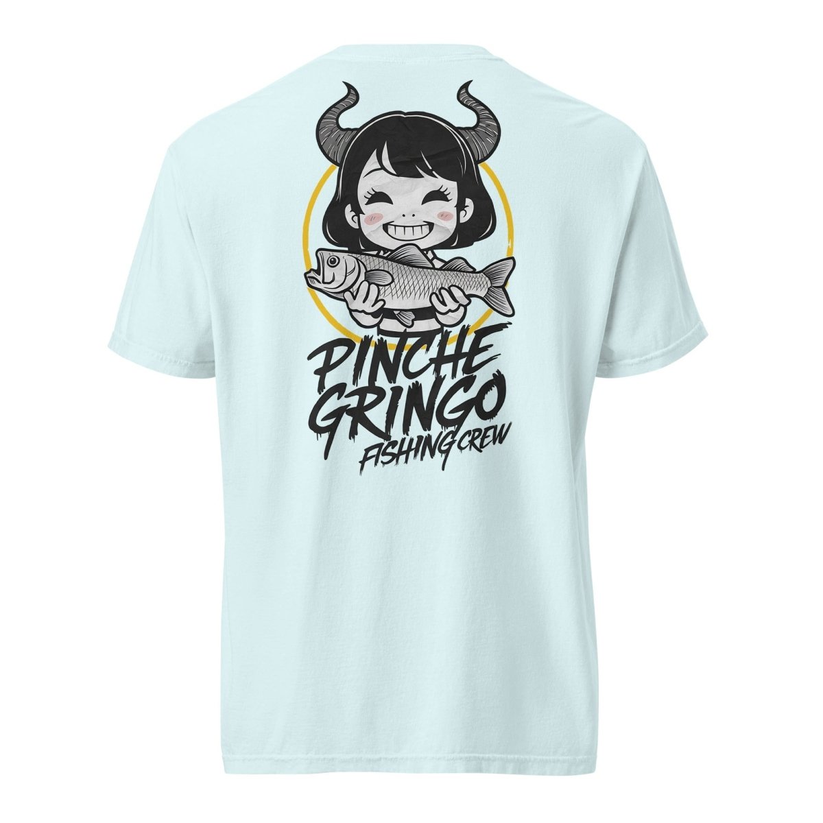 Pinche Gringo Demon Fisher Anime Shirt – Premium Cotton Tee