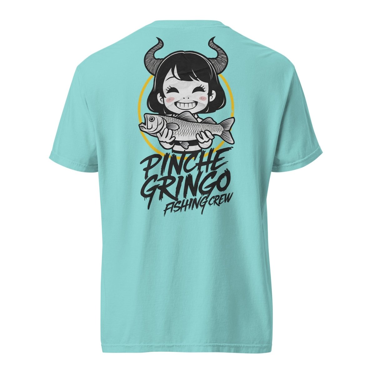 Pinche Gringo Demon Fisher Anime Shirt – Premium Cotton Tee