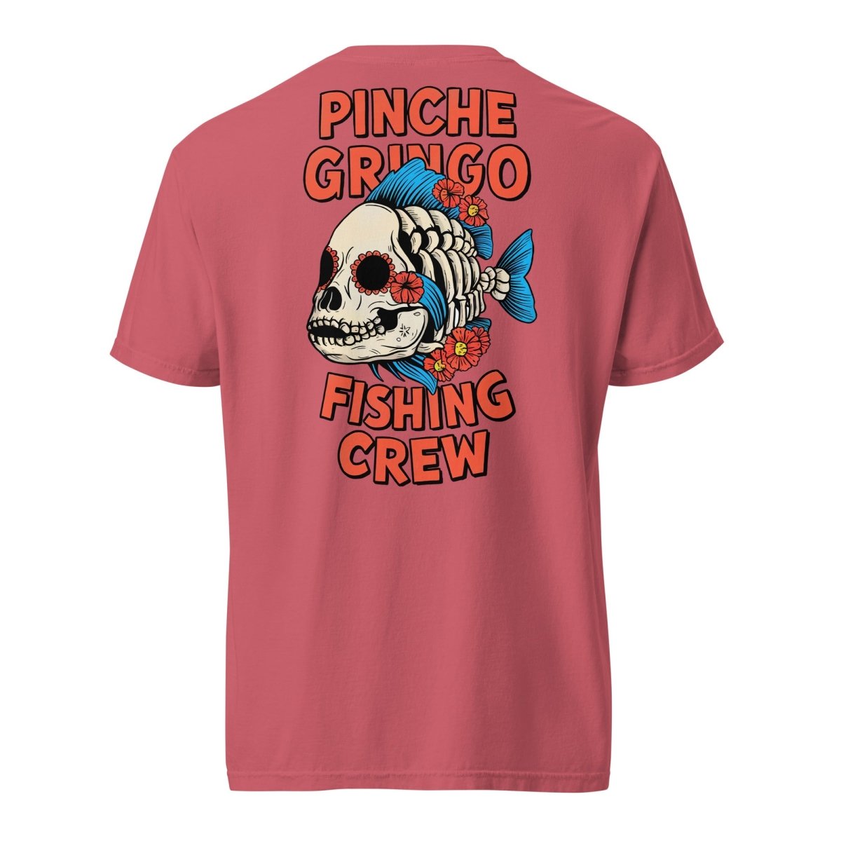 Pinche Gringo El Muerto Fish Shirt – Premium Cotton Tee