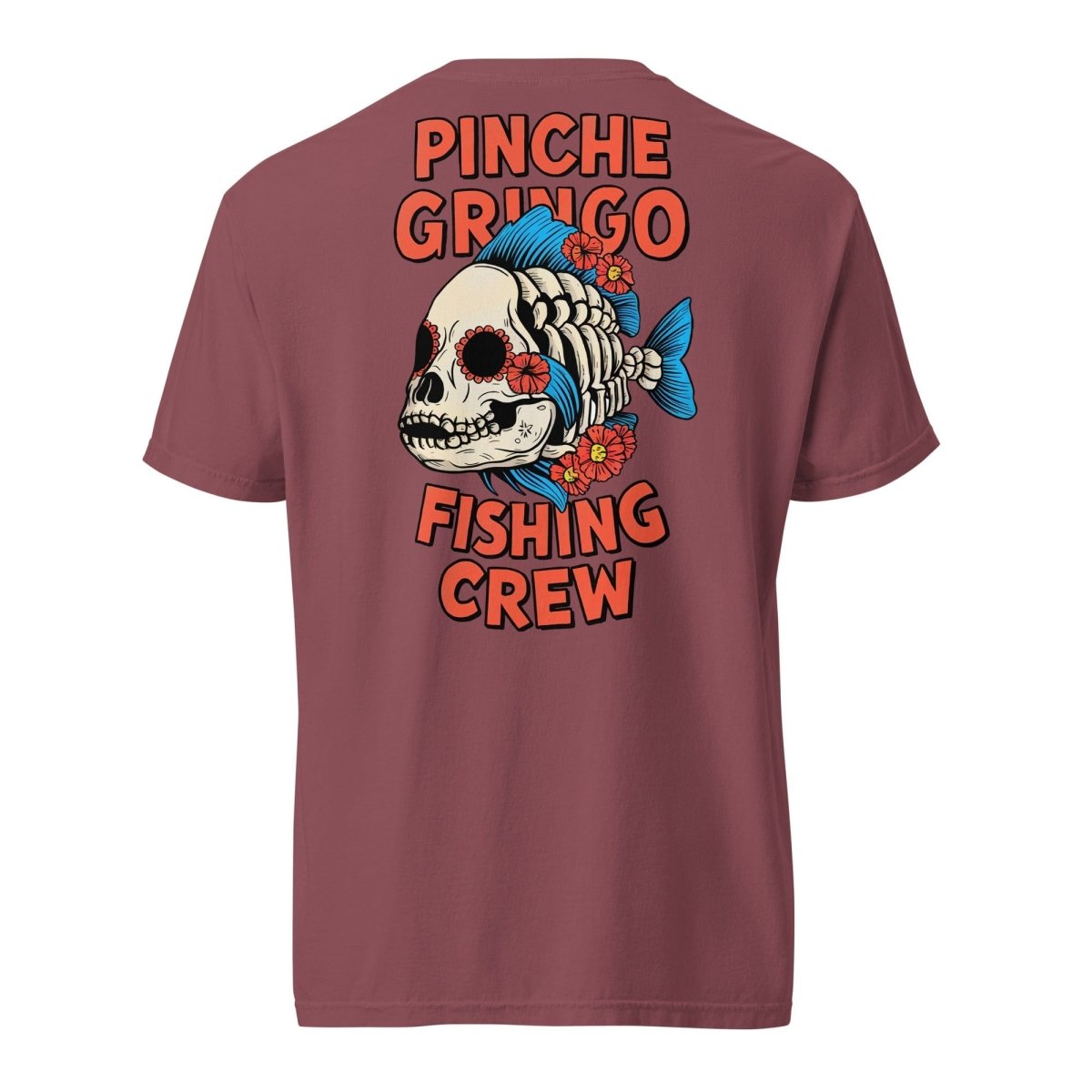 Pinche Gringo El Muerto Fish Shirt – Premium Cotton Tee