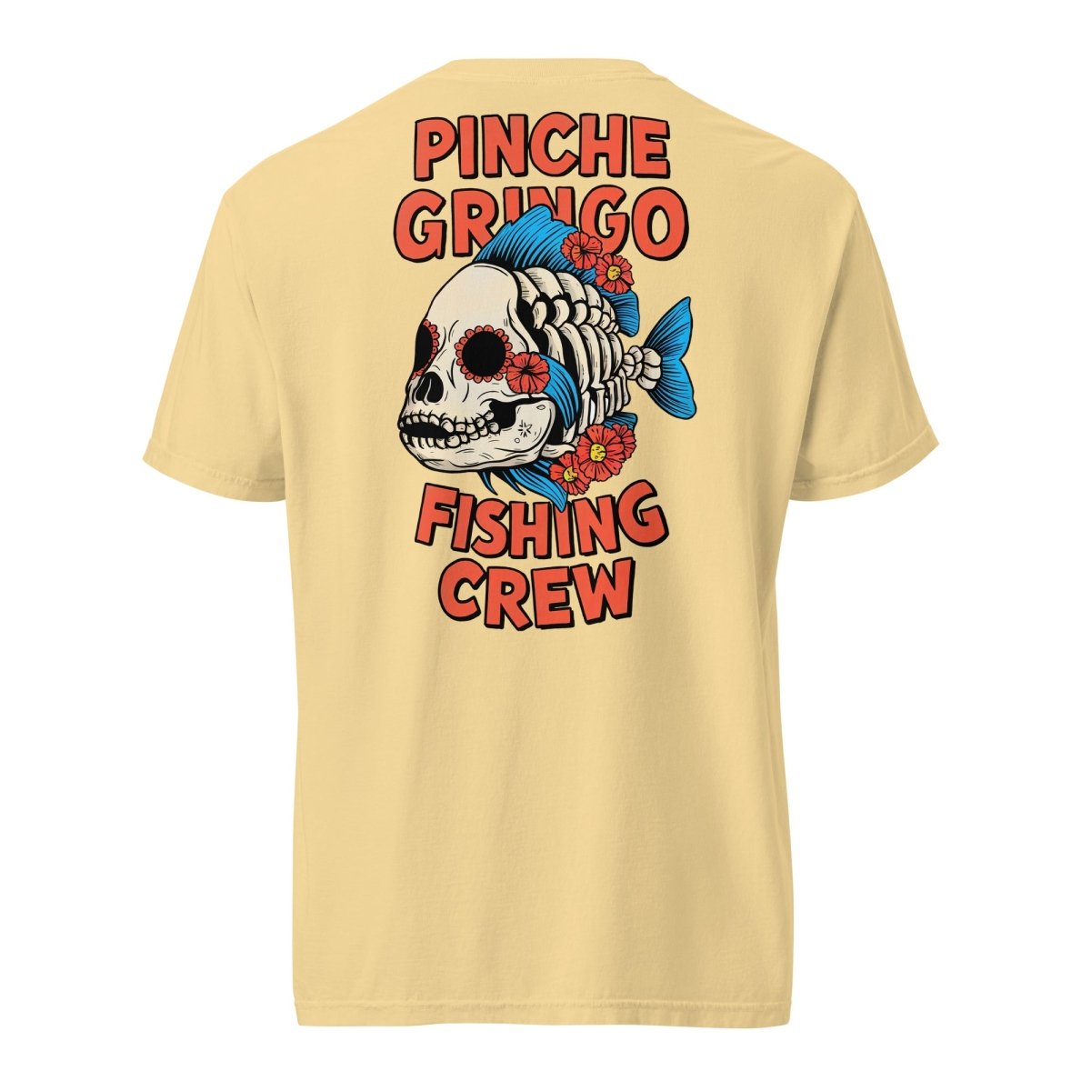 Pinche Gringo El Muerto Fish Shirt – Premium Cotton Tee