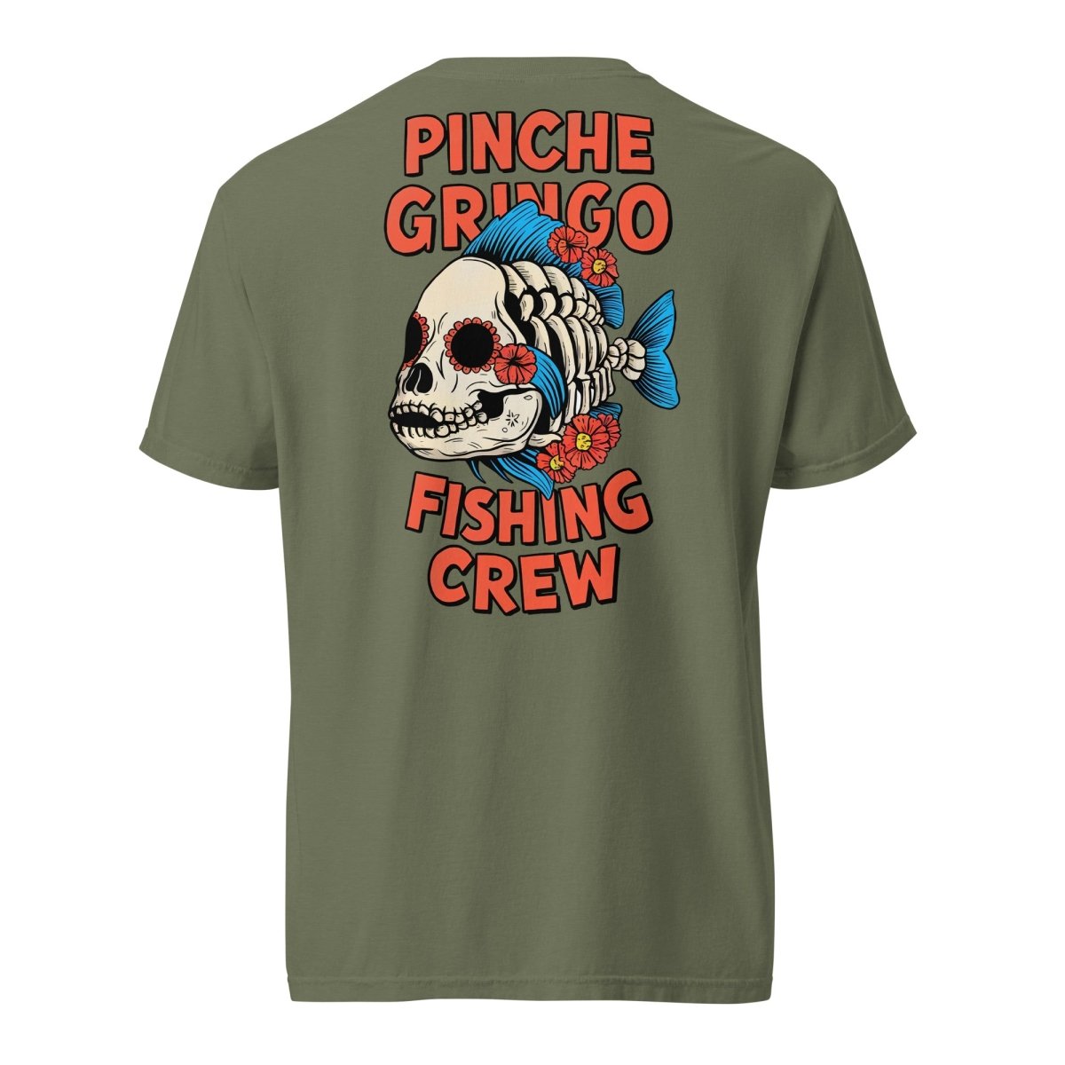 Pinche Gringo El Muerto Fish Shirt – Premium Cotton Tee