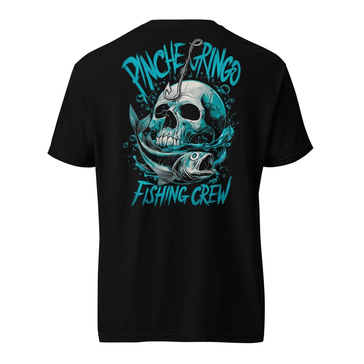 Pinche Gringo Hook &amp; Skull Fishing Shirt – Cotton Tee