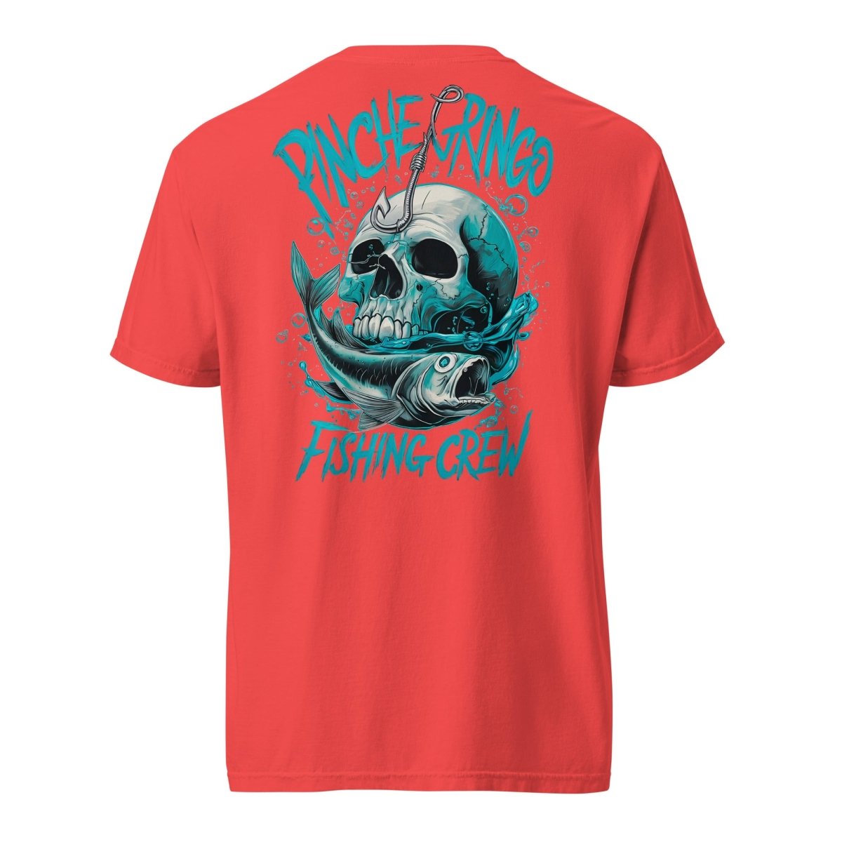 Pinche Gringo Hook &amp; Skull Fishing Shirt – Cotton Tee