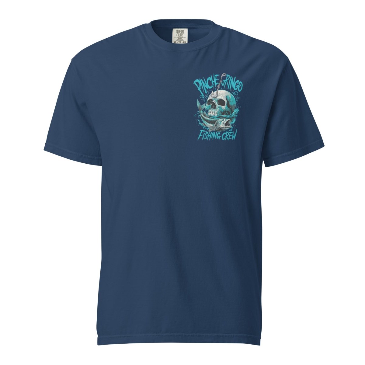 Pinche Gringo Hook &amp; Skull Fishing Shirt – Cotton Tee