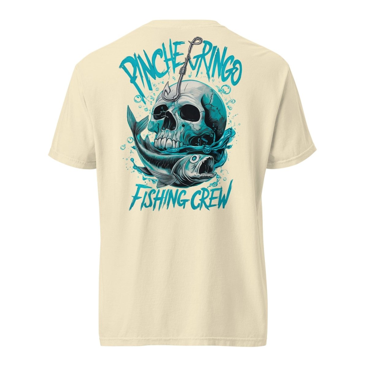 Pinche Gringo Hook &amp; Skull Fishing Shirt – Cotton Tee