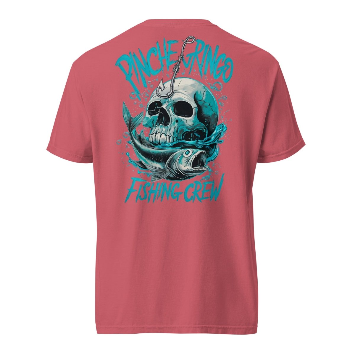 Pinche Gringo Hook &amp; Skull Fishing Shirt – Cotton Tee
