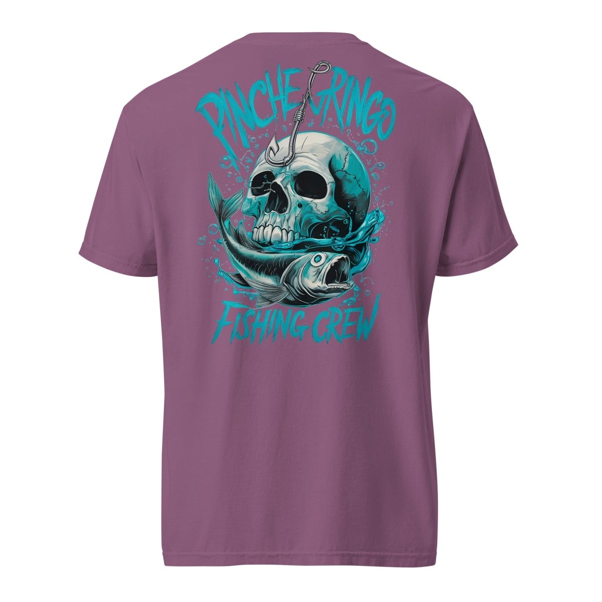Pinche Gringo Hook &amp; Skull Fishing Shirt – Cotton Tee