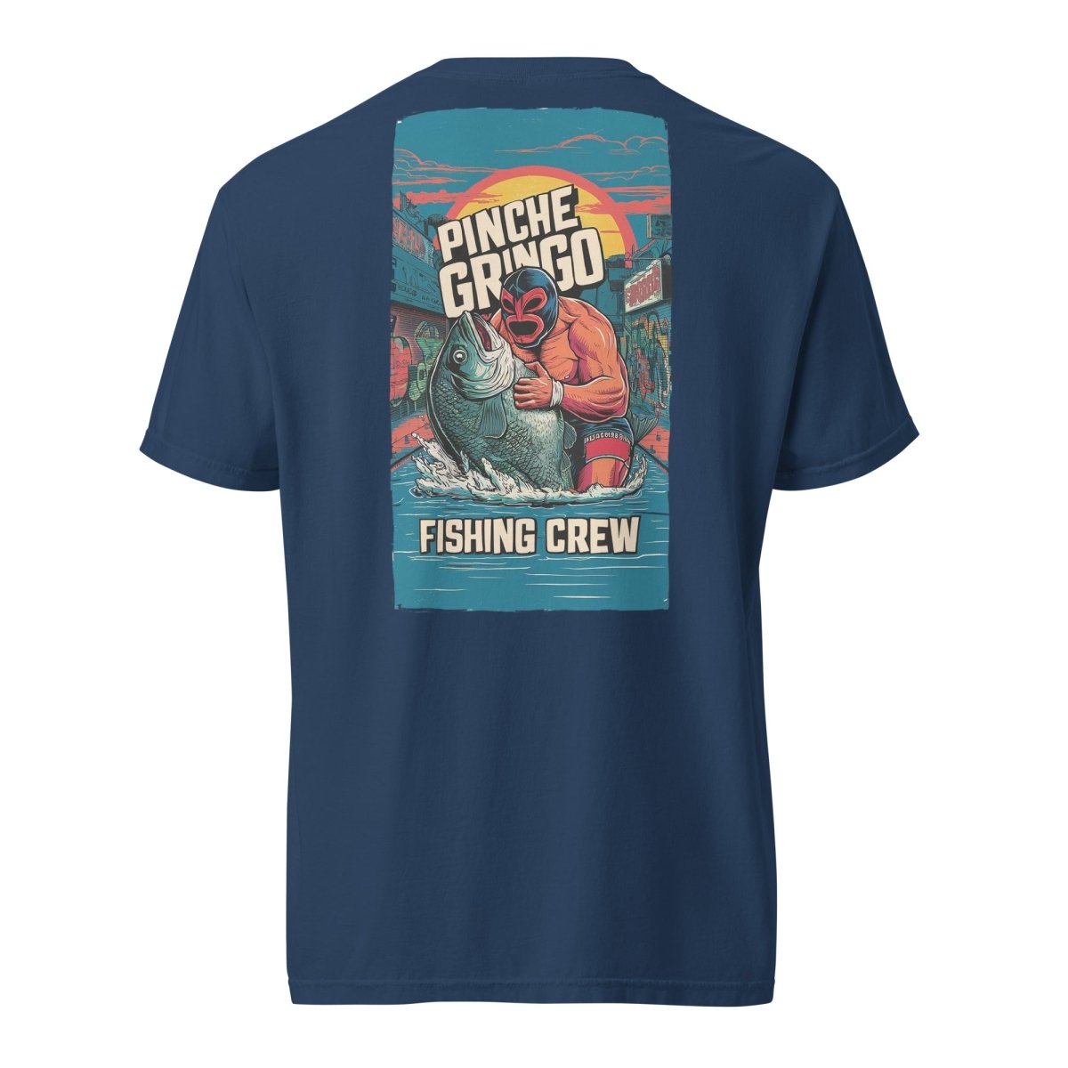Pinche Gringo Lucha Libre Fishing Shirt – Premium Cotton Tee