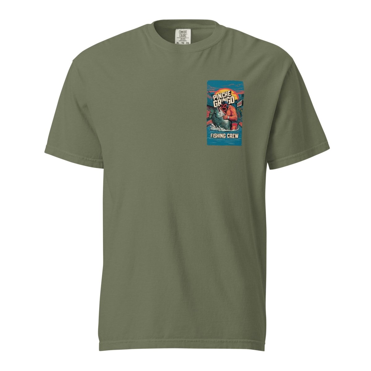 Pinche Gringo Lucha Libre Fishing Shirt – Premium Cotton Tee