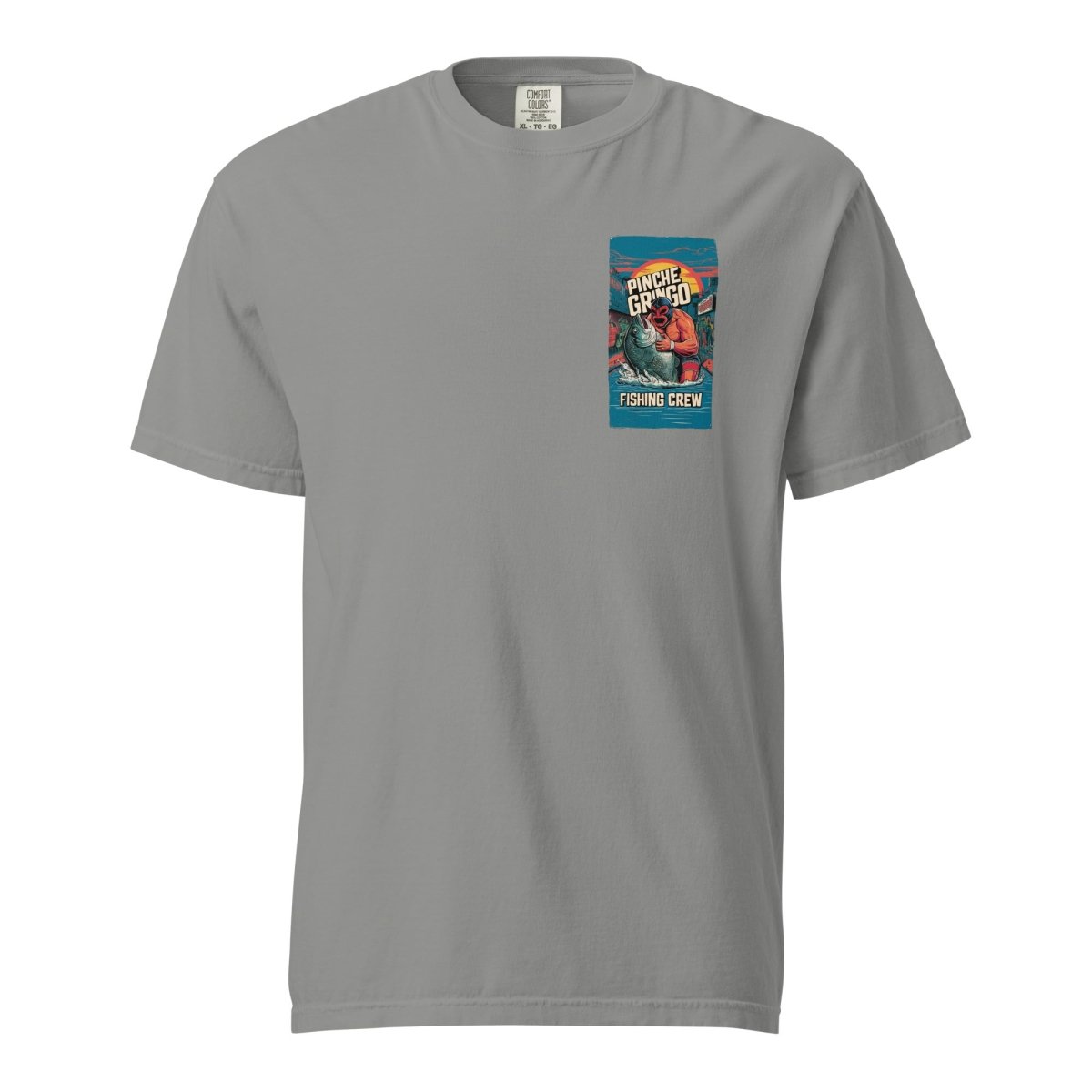 Pinche Gringo Lucha Libre Fishing Shirt – Premium Cotton Tee