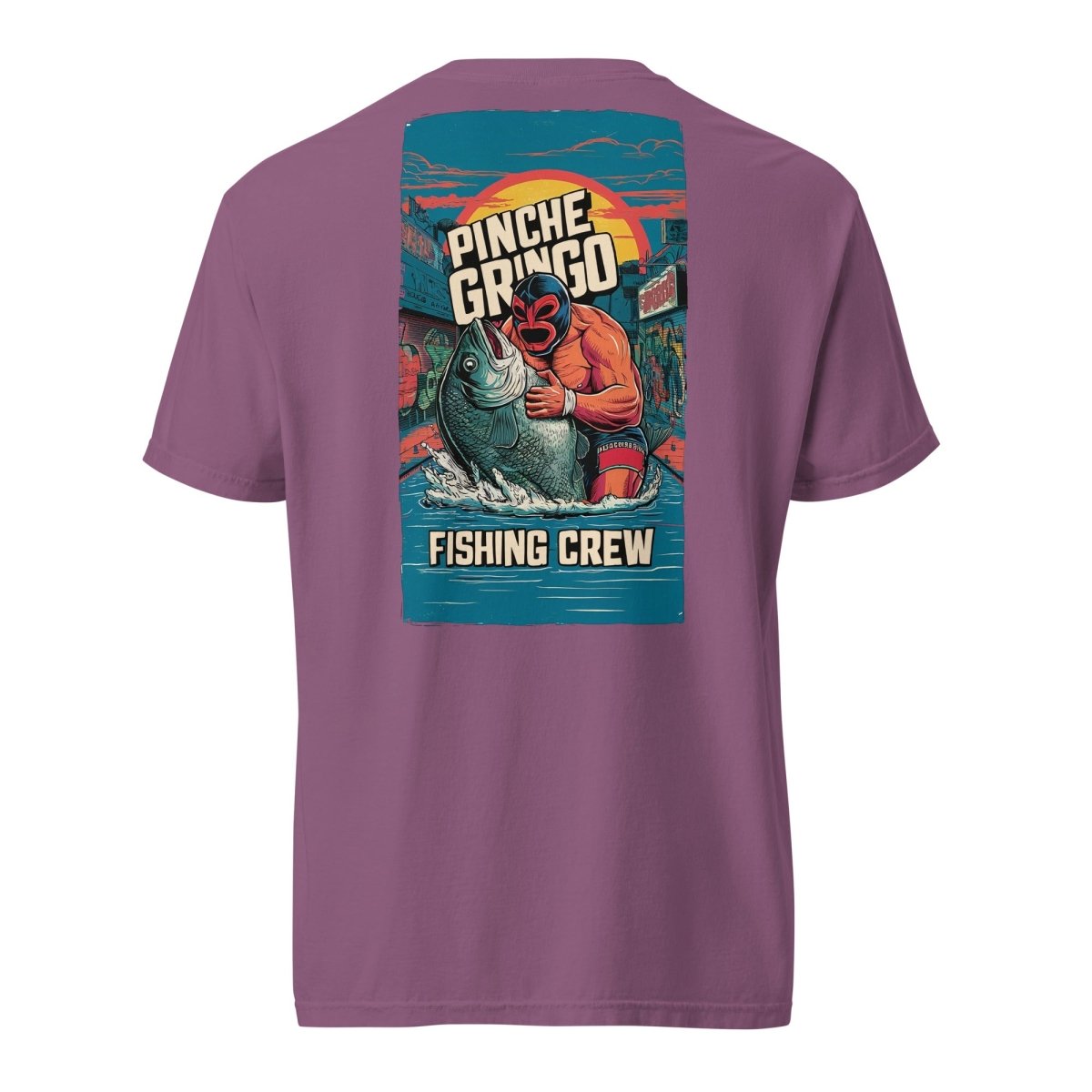 Pinche Gringo Lucha Libre Fishing Shirt – Premium Cotton Tee