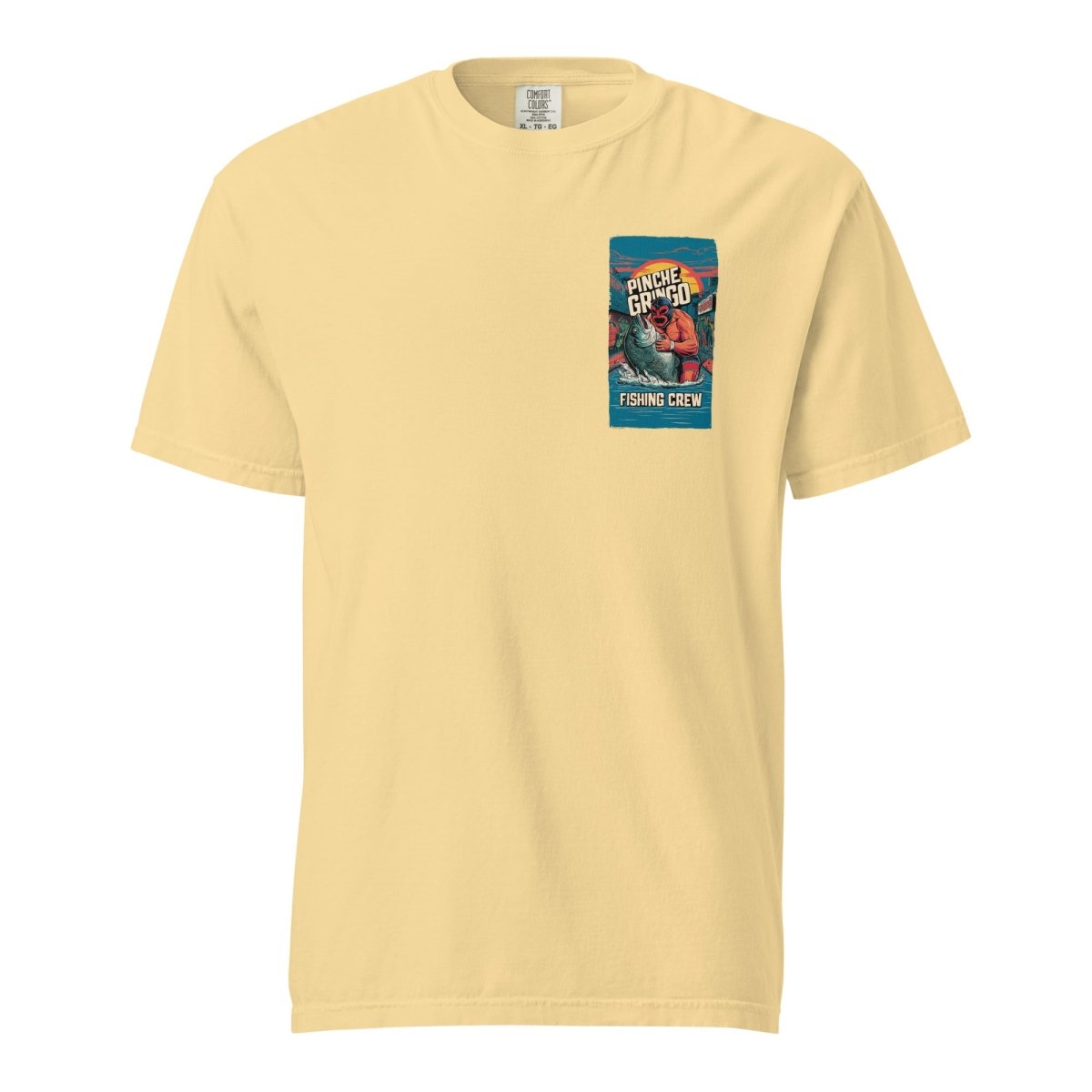 Pinche Gringo Lucha Libre Fishing Shirt – Premium Cotton Tee