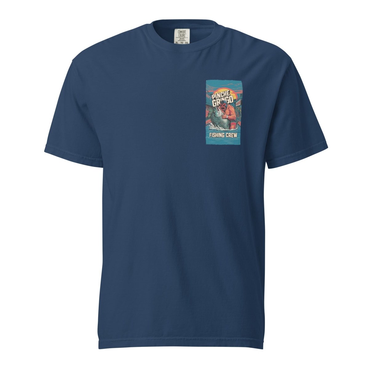 Pinche Gringo Lucha Libre Fishing Shirt – Premium Cotton Tee