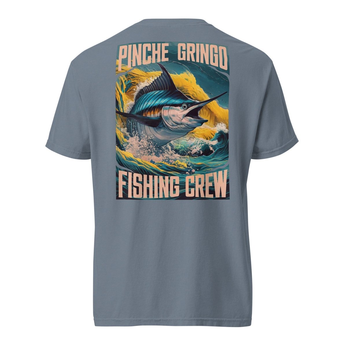 Pinche Gringo Monster Marlin Fishing Shirt – Premium Cotton Tee