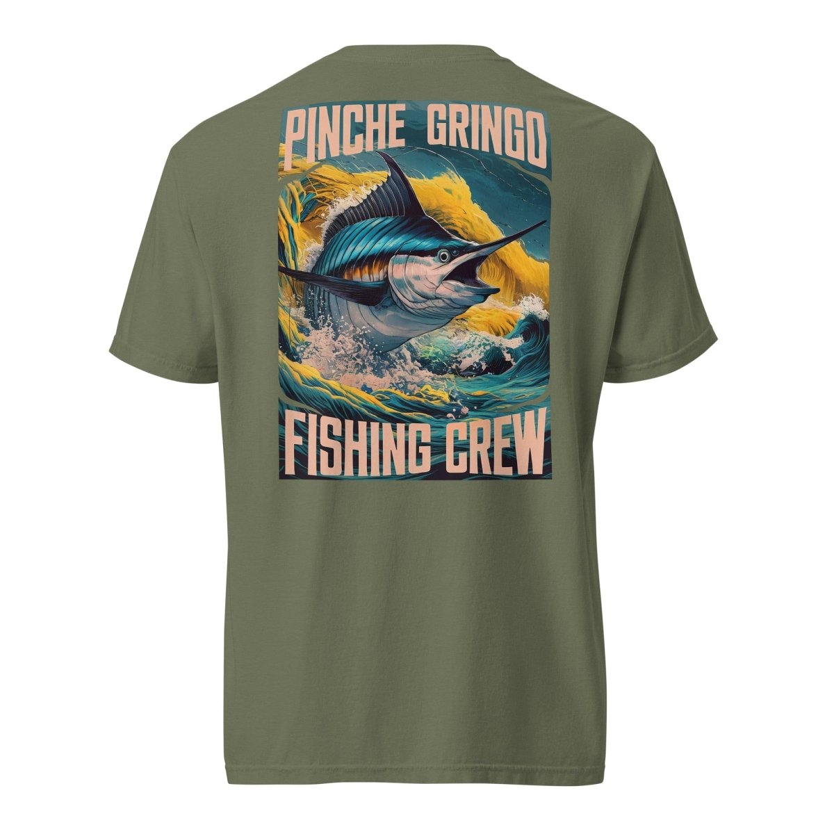 Pinche Gringo Monster Marlin Fishing Shirt – Premium Cotton Tee