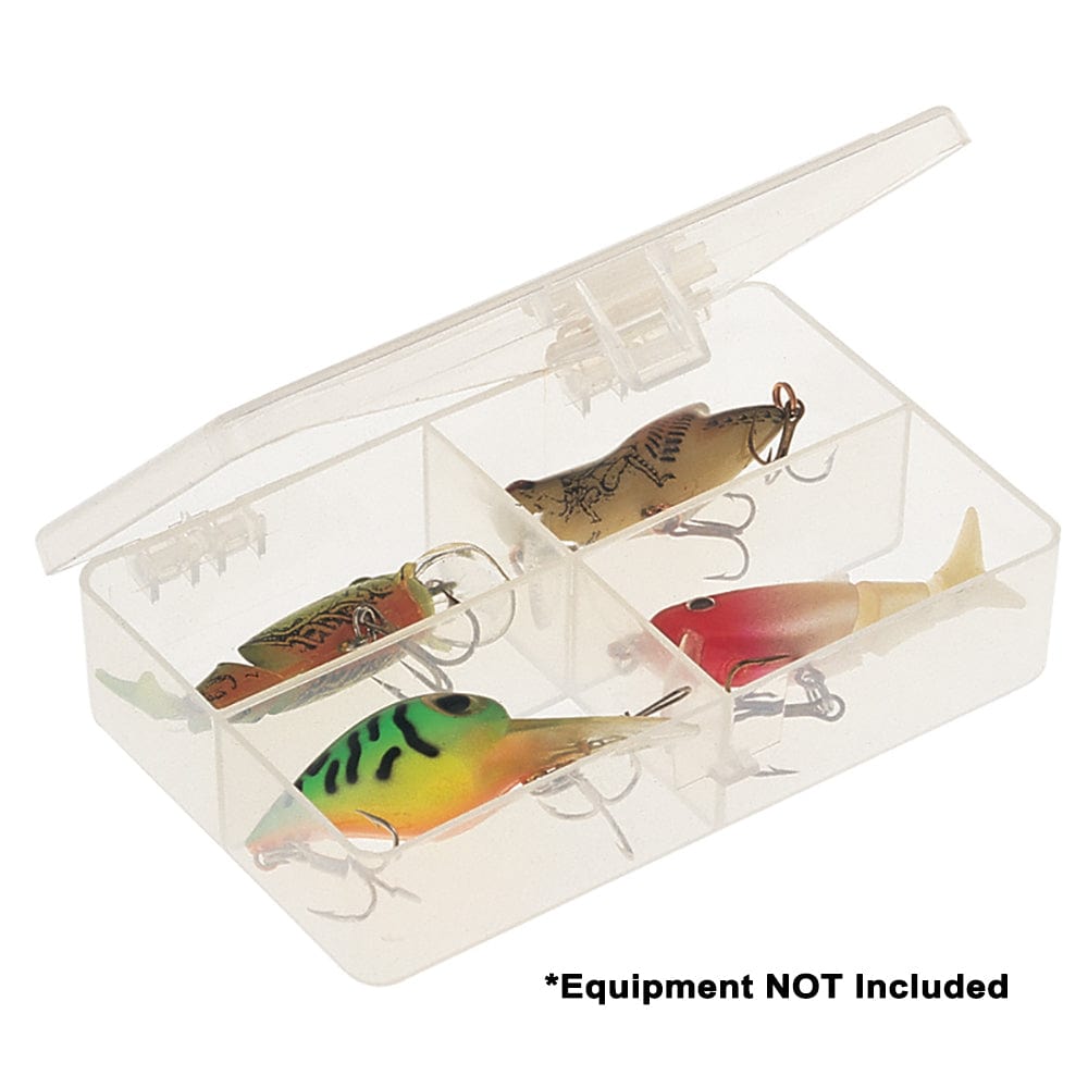 Outdoor Plano Four-Compartment Tackle Organizer - Clear