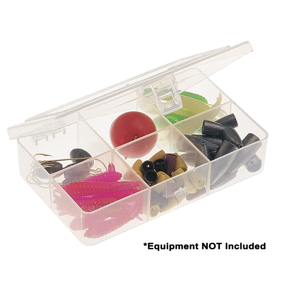 Outdoor Plano Six-Compartment Tackle Organizer - Clear