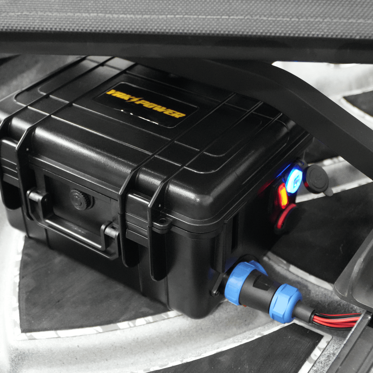 Electronics Portable Power Station with 5 Circuit Wireless Digital Switching System (batteries not included) Portable Power Station with 5 Circuit Wireless Digital Switching System (batteries not included)