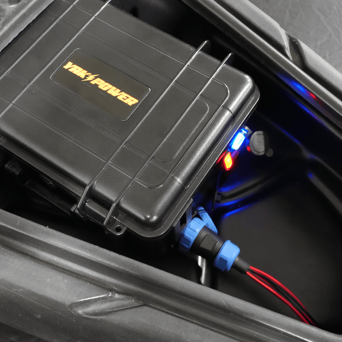 Electronics Portable Power Station with 5 Circuit Wireless Digital Switching System (batteries not included) Portable Power Station with 5 Circuit Wireless Digital Switching System (batteries not included)